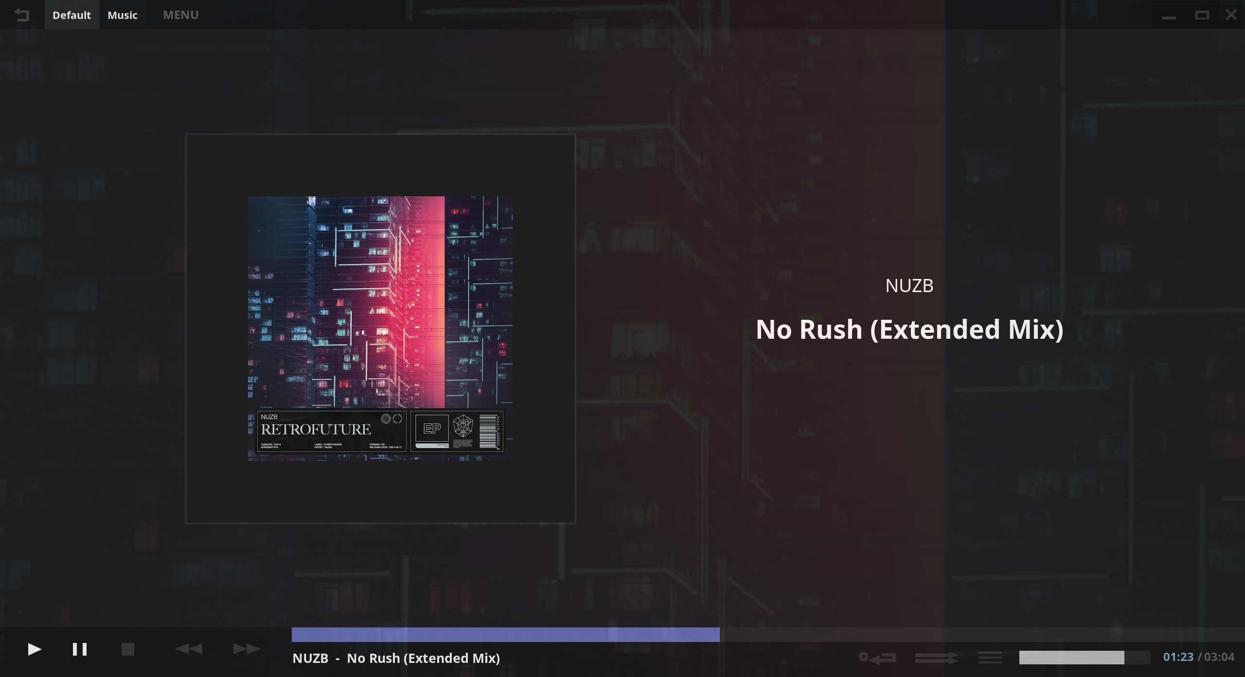 RetroFuture Album Cover